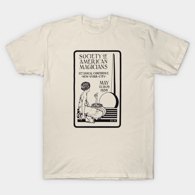 Society of American Magicians 1939 T-Shirt by DCMiller01